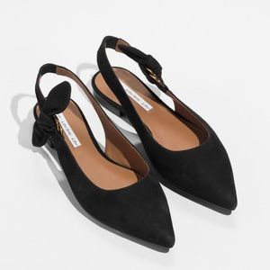 & Other stories side tie slingback